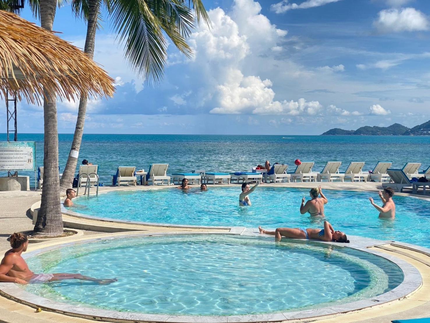 Combo Beach Hotel Samui Koh Samui Dış mekan fotoğraf